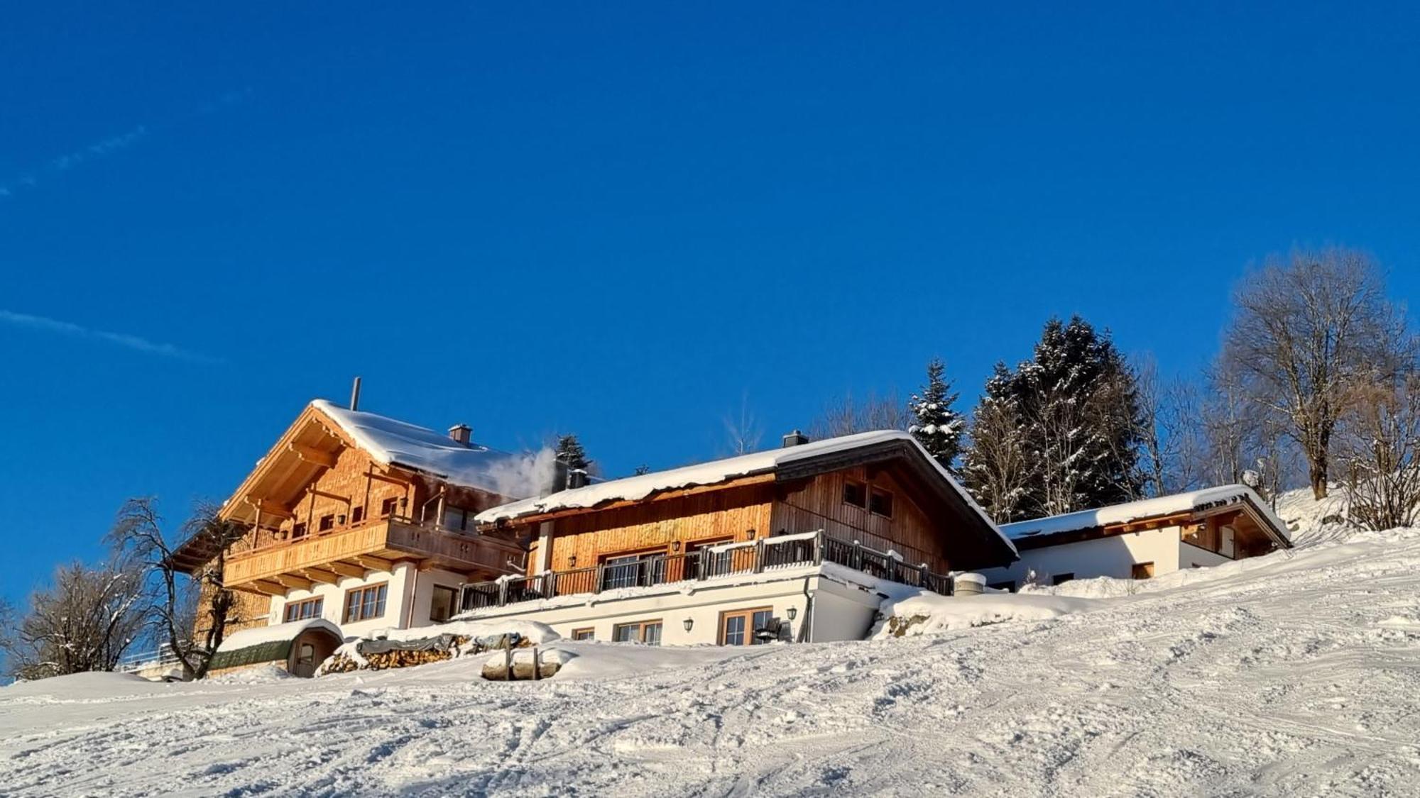 Ferienwohnung Mitterleithengut Zell am See Bagian luar foto